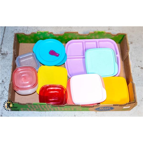 LOT OF ESTATE TUBBERWARE