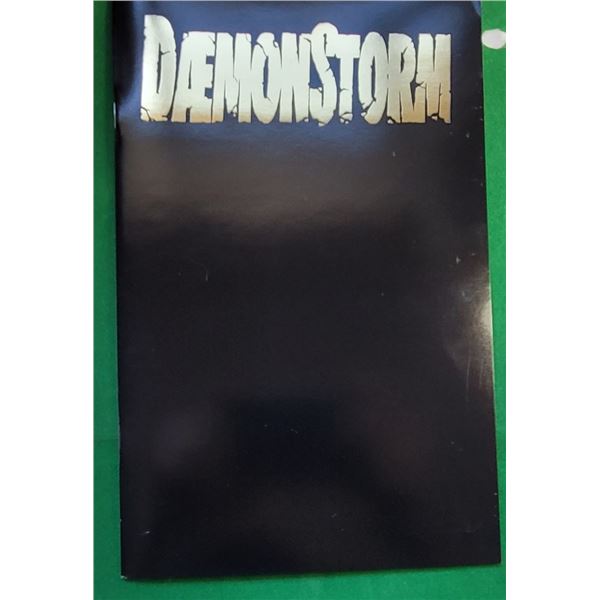 5)  CALIBER COMICS #1 LIMITED EDITION, BLACK COVER