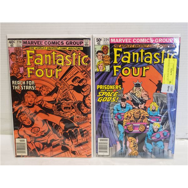 FANTASTIC FOUR #220 & 224