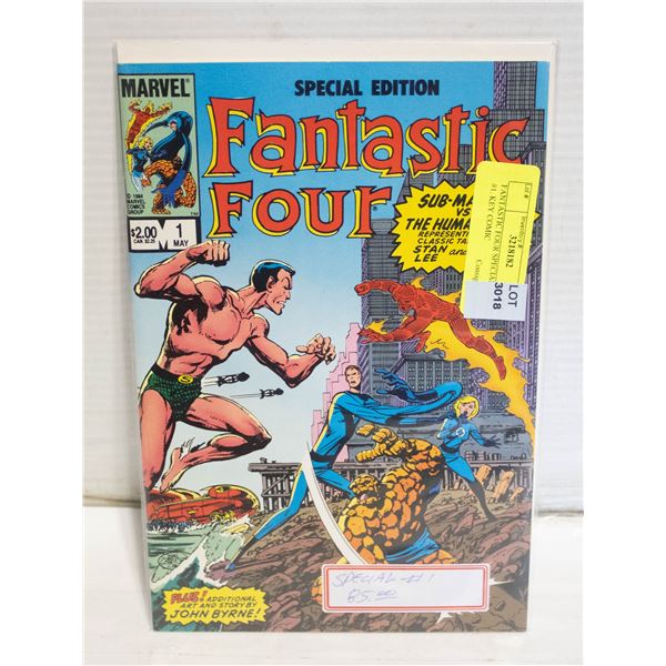 FANTASTIC FOUR SPECIAL EDITION #1. KEY COMIC