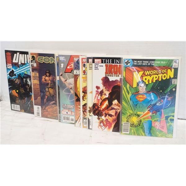LOT OF 10 COLLECTOR COMICS