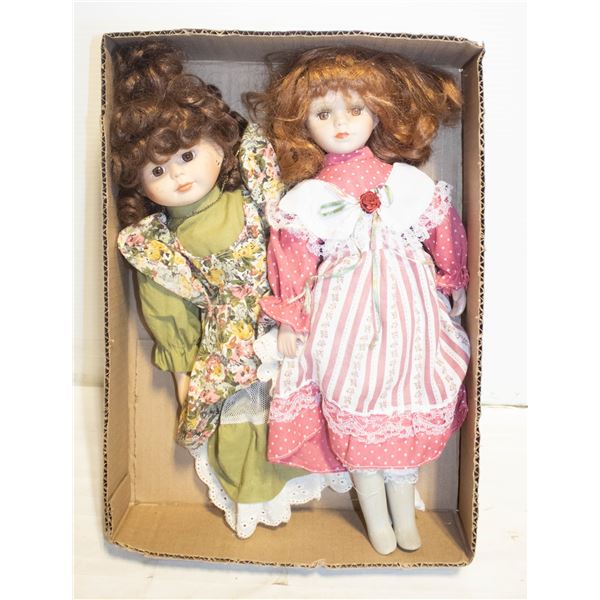 VINTAGE PORCELAIN DOLLS
