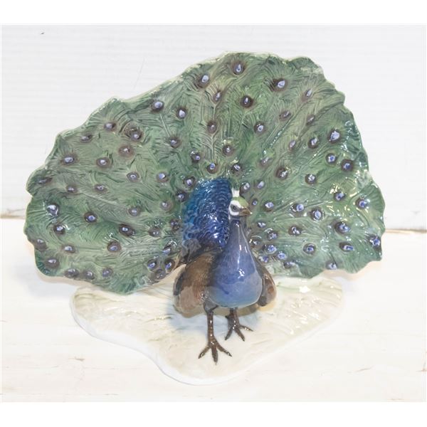 ROSENTHAL PEACOCK BY HEIDENREICH MODEL#1611
