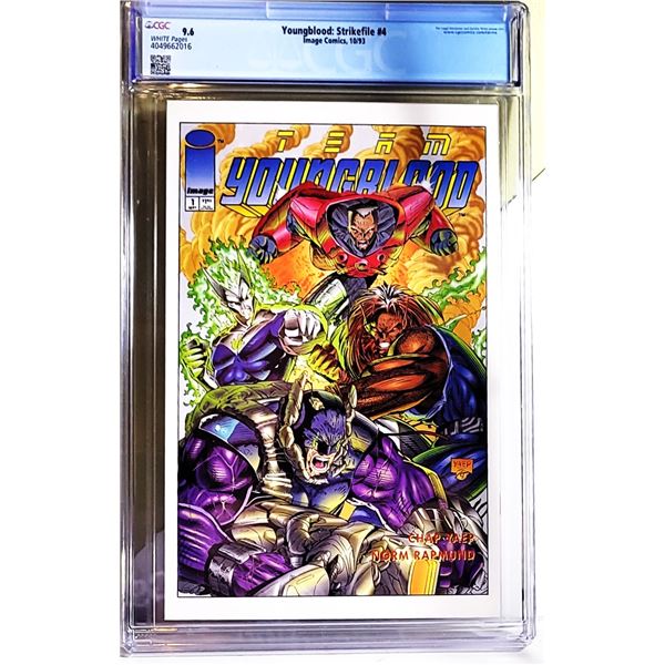 4)  ENCAPSULATED AND PROFESSIONALLY GRADED IMAGE