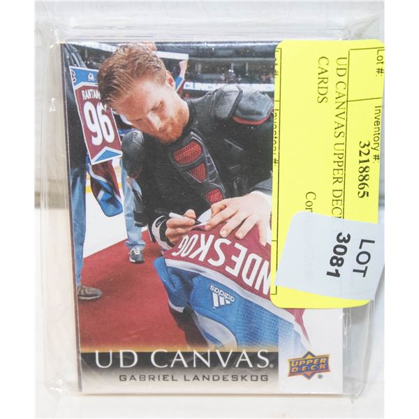UD CANVAS UPPER DECK HOCKEY CARDS