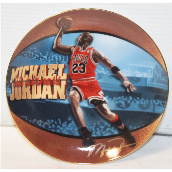 MICHAEL JORDAN "HIS AIRNESS" GOLD SIGNATURE