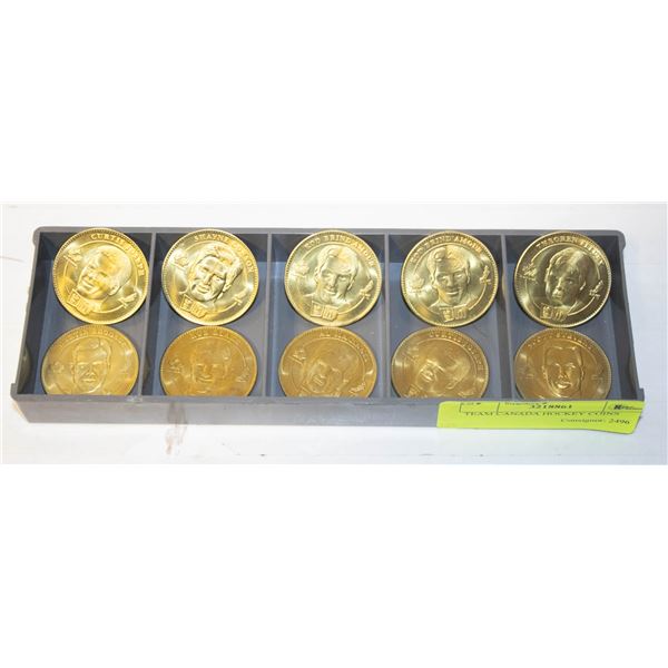 TEAM CANADA HOCKEY COINS