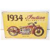 Image 1 : 1934 INDIAN MOTORCYCLE METAL SIGN