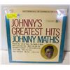 Image 1 : JOHNNY MATHIS GREATEST HITS ALBUM 1962