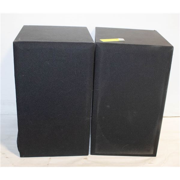 PAIR OF VIVID SPEAKERS 13.75 INCHES TALL