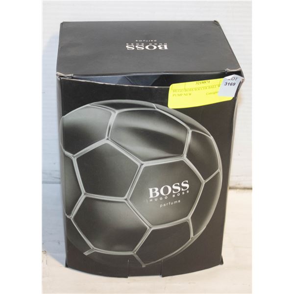HUGO BOSS SOCCER BALL WITH PUMP NEW
