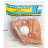 Image 1 : VINTAGE UNOPENED BASEBALL GLOVE & BALL