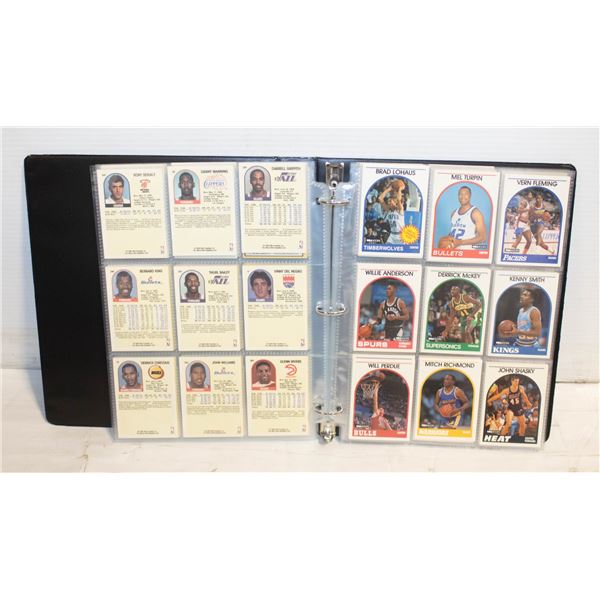 1989-90 NBA CARDS BINDER BASKETBALL