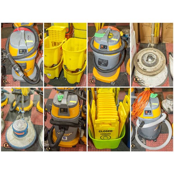FEATURED COMMERCIAL VACUUMS AND SUPPLIES