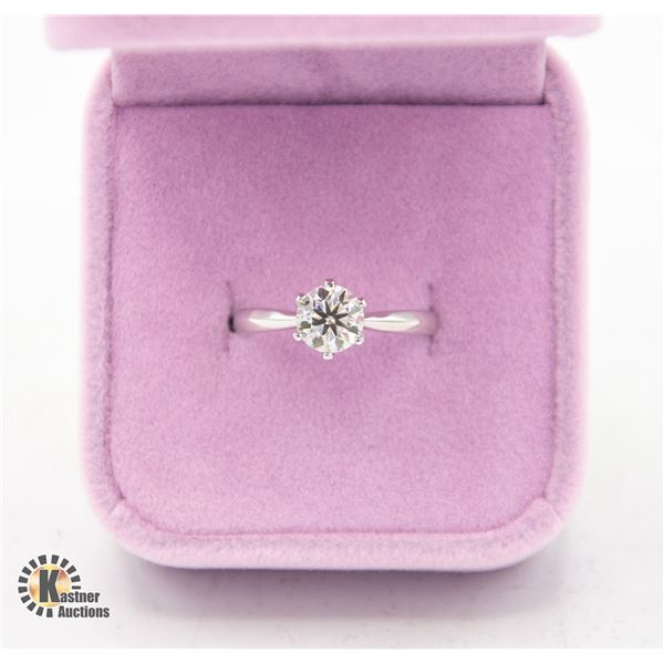 #83-1.00 CT GRA CERTIFIED ROUND BRILLIANT CUT