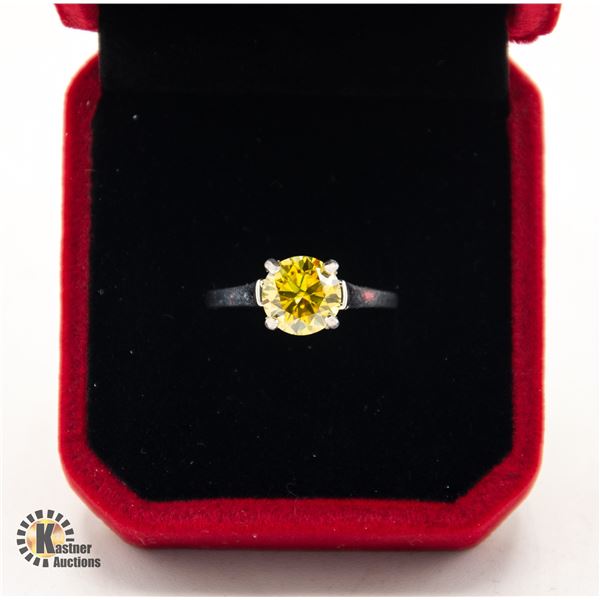 #82-CUSTOM 2CT GRA CERTIFIED ROUND BRILLIANT CUT