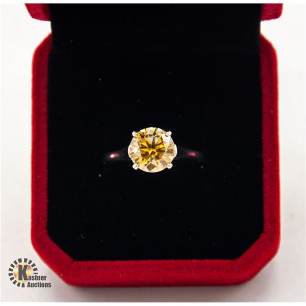 #76-CUSTOM 3.00 CT GRA CERTIFIED ROUND BRILLIANT