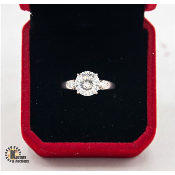 #96-CUSTOM 3CT 100 FACET LASER CUT ROUND