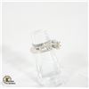 Image 2 : APPRAISED 14K WHITE GOLD DIAMOND RING SIZE 6