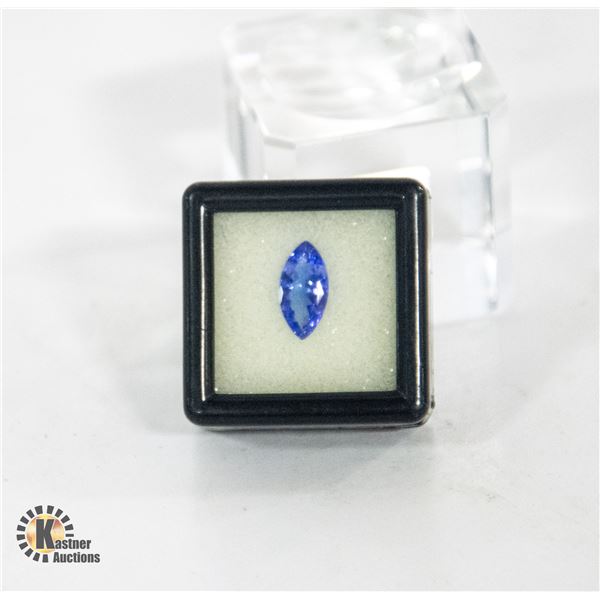 APPRAISED LOOSE TANZANITE GEMSTONE 1.57CT MARQUISE