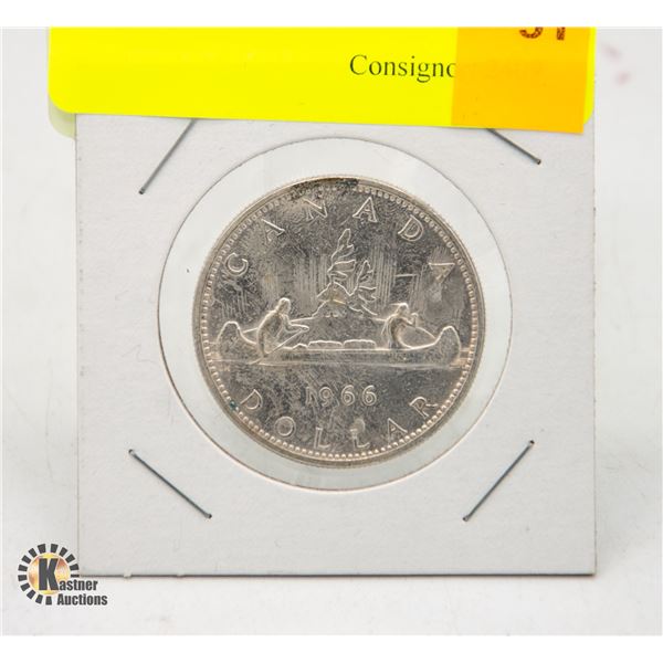 1966 CANADA SILVER DOLLAR