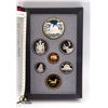 Image 1 : 1989 ROYAL CANADIAN MINT PROOF SET 7 COINS W. COA