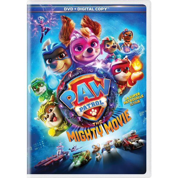 NEW DVD + DIGITAL COPY - PAW PATROL THE MIGHTY