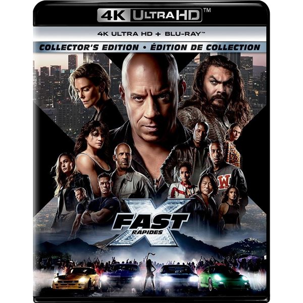 NEW 4K ULTRA HD + BLU-RAY FAST X COLLECTOR'S