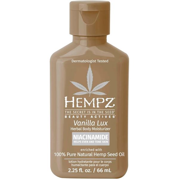 BRAND NEW 66ML HEMPZ VANILLA LUX HERBAL BODY