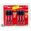 Image 1 : 2 PACKS OF 3 MILWAUKEE INKZALL LARGE JOB MARKERS