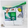 Image 1 : ANKLE SOCKS WHITE 6-12 SIZE FRUIT OF LOOM