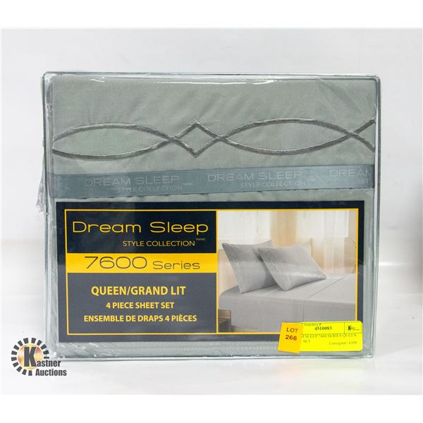 DREAM SLEEP 7600 SERIES QUEEN SHEET SET