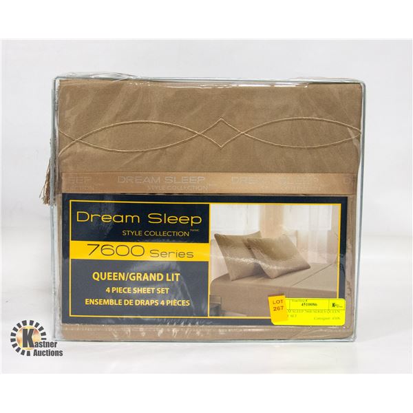 DREAM SLEEP 7600 SERIES QUEEN SHEET SET