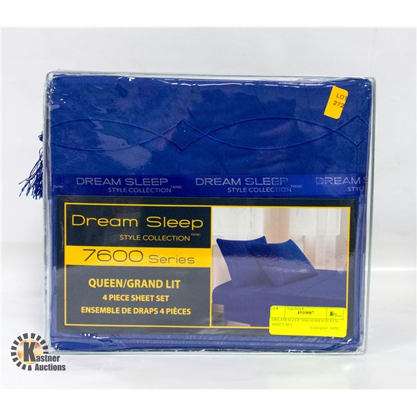 DREAM SLEEP 7600 SERIES QUEEN SHEET SET