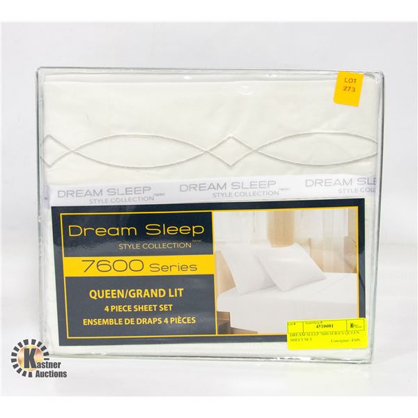 DREAM SLEEP 7600 SERIES QUEEN SHEET SET