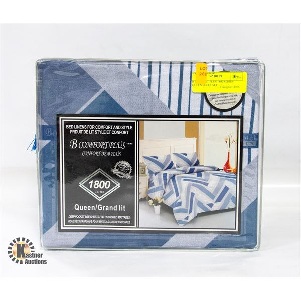 B COMFORT PLUS 1800 SERIES QUEEN SHEET SET