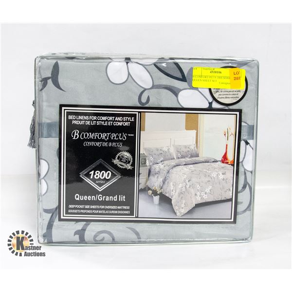 B COMFORT PLUS 1800 SERIES QUEEN SHEET SET