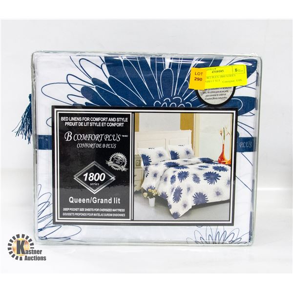 B COMFORT PLUS 1800 SERIES QUEEN SHEET SET