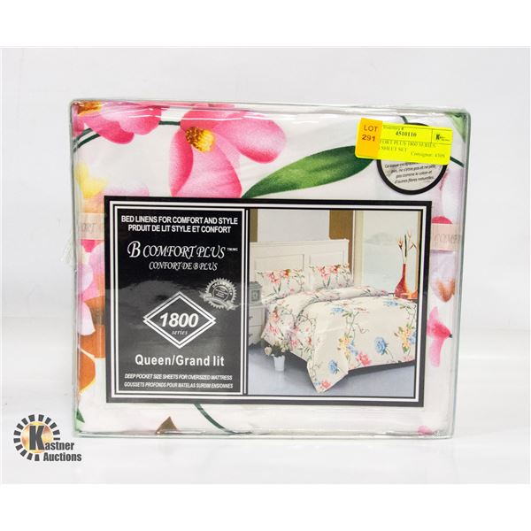 B COMFORT PLUS 1800 SERIES QUEEN SHEET SET