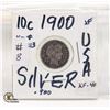 Image 1 : USA SILVER 10 CENTS 1900