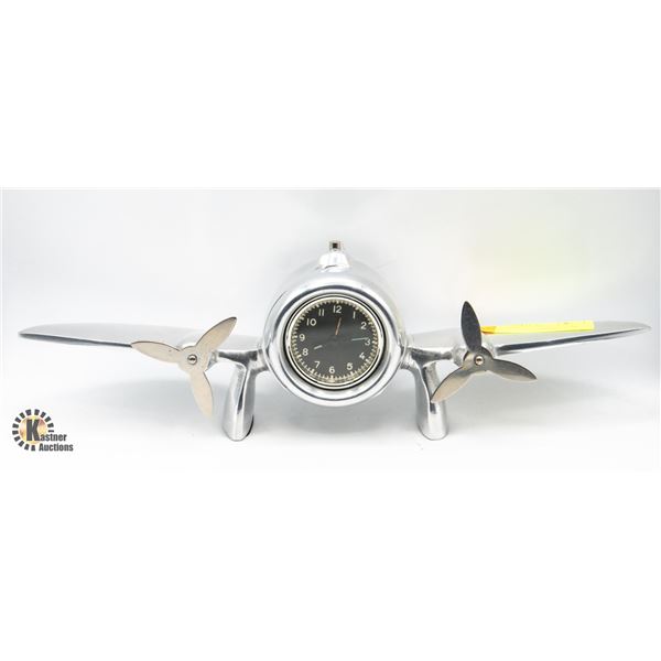 VINTAGE AVIATION DESK CLOCK