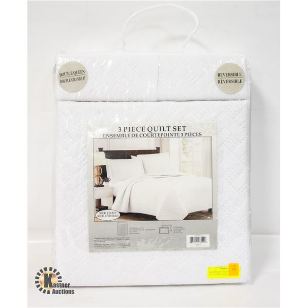 DREAM SLEEP DOUBLE/QUEEN SIZE 3PC COMFORTER SET
