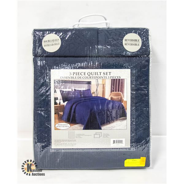 DREAM SLEEP DOUBLE/QUEEN SIZE 3PC COMFORTER SET