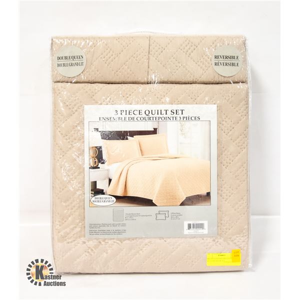 DREAM SLEEP DOUBLE/QUEEN SIZE 3PC COMFORTER SET