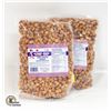 Image 1 : 2 1KG BAGS ROASTED PEANUTS NUTTY CLUB