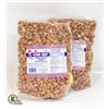 Image 1 : 2 1KG BAGS ROASTED PEANUTS NUTTY CLUB