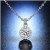 Image 4 : 1 CT GRA CERTIFIED MOISSANITE 925 SILVER NECKLACE