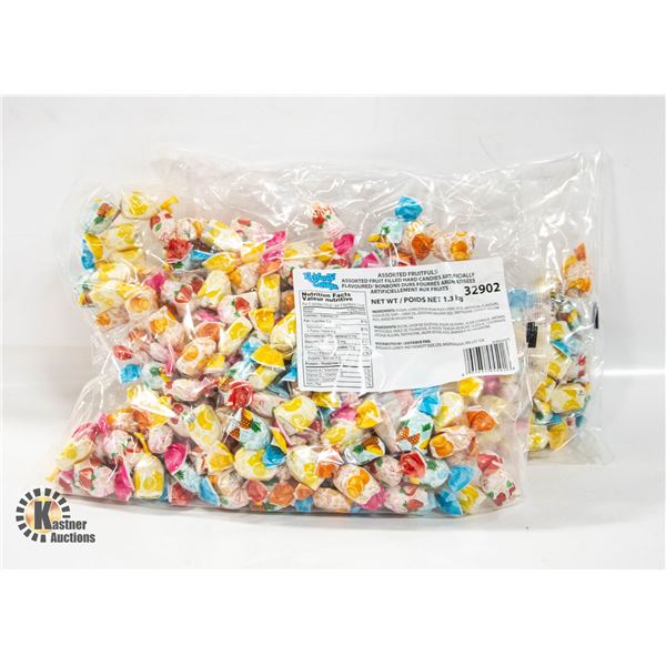 ASSORTED FRUITFUL CANDY 2X 1.3 KG BAGS