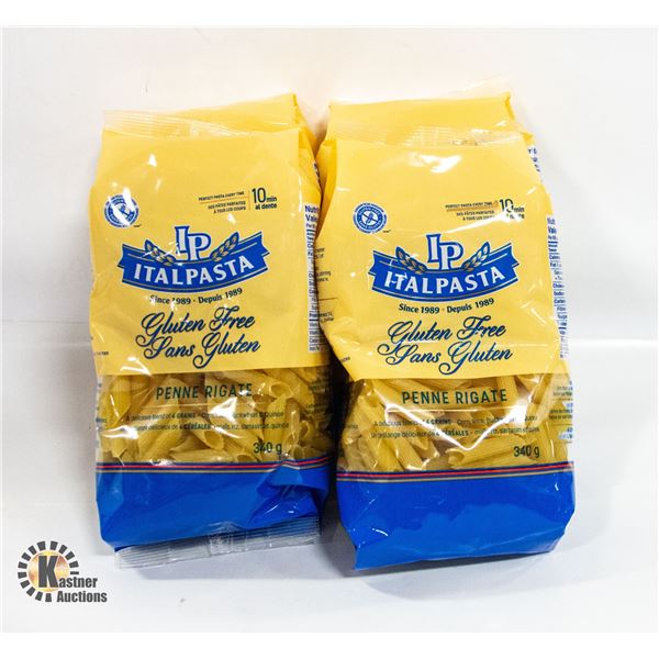 4 BAGS GLUTEN FREE PASTA