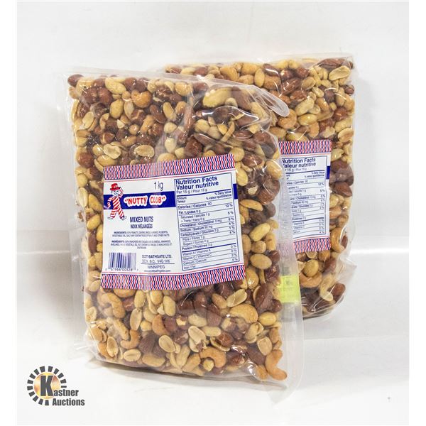 2 KGS NUTTY CLUB MIXED NUTS
